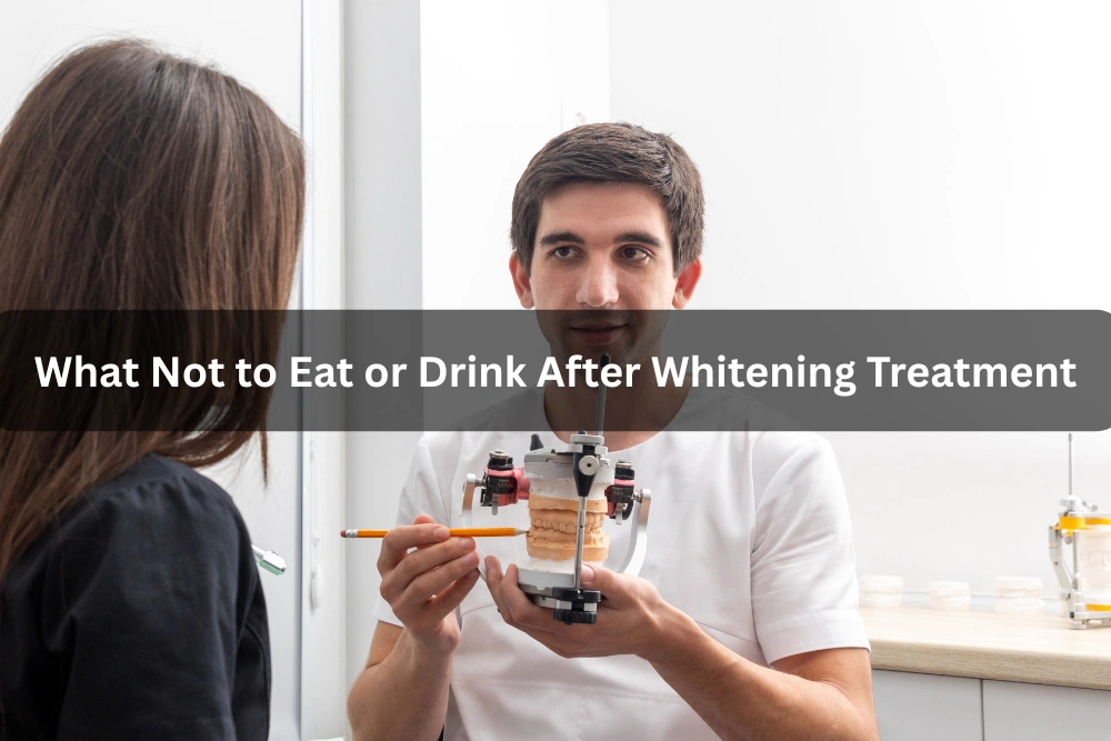 What Not to Eat or Drink After Whitening Treatment